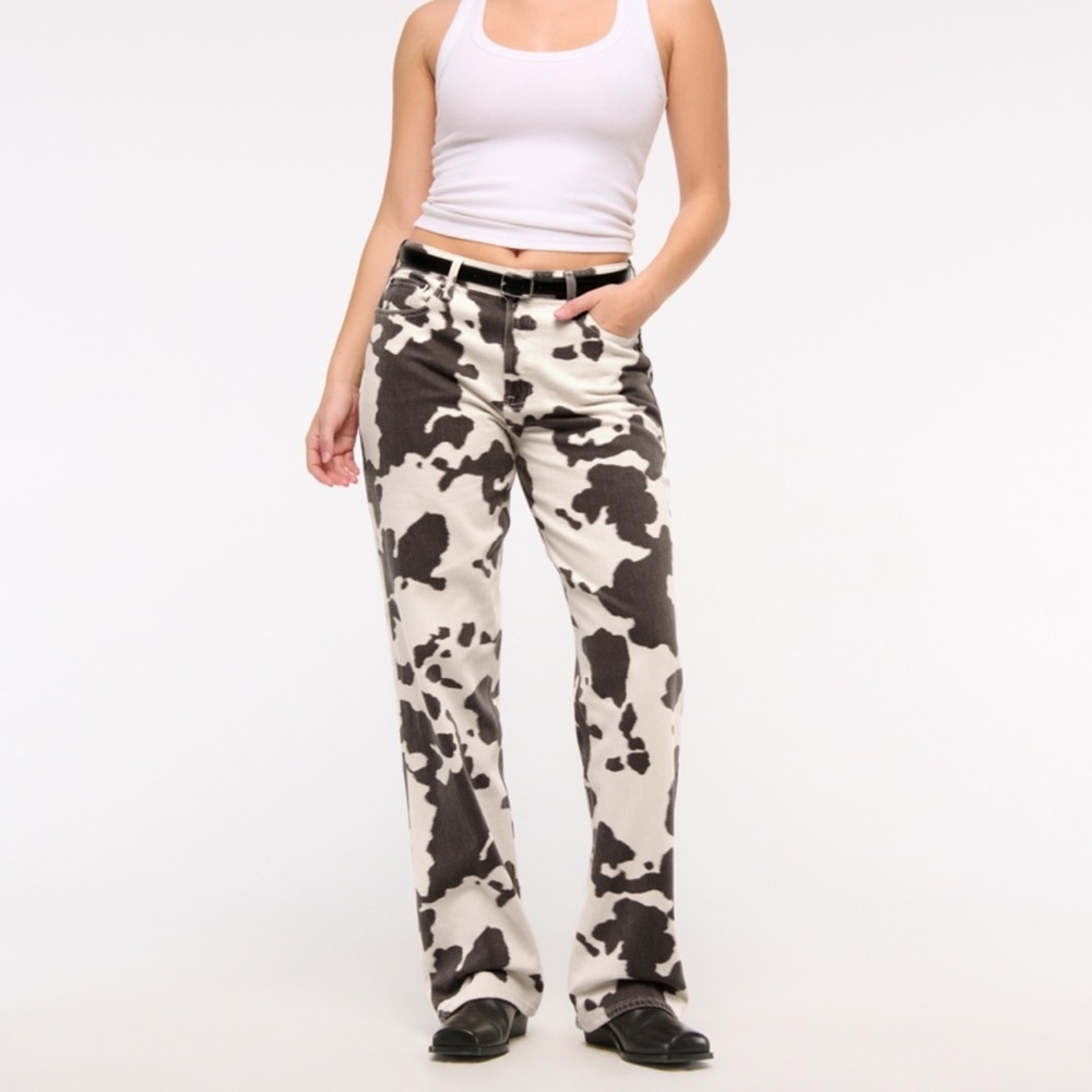 Abercrombie Curve Love Low Rise Baggy Jean